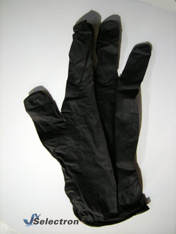 Black Medical Exam Gloves (item #37) - Products - Selectron Cinéma