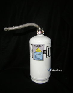 White Liquid Nitrogen Cylinder (item #178)
