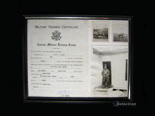 US Military Training Certificate (item #216)