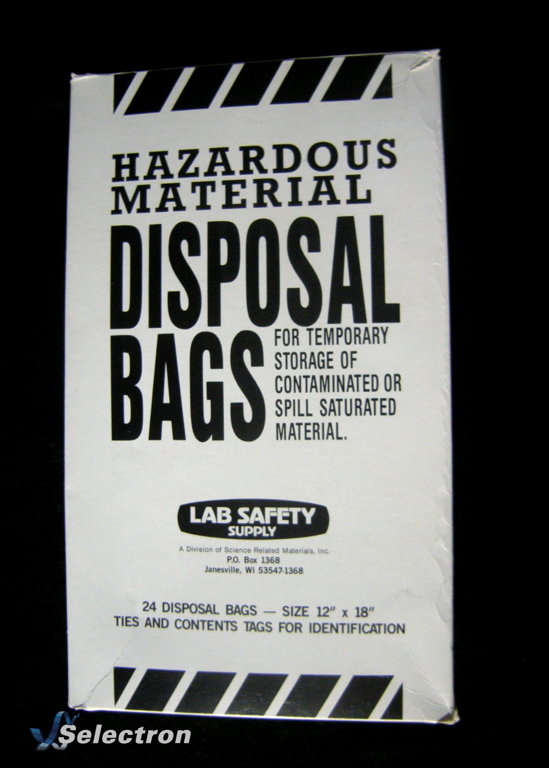 Hazardous Material Disposal Bags (item #99)