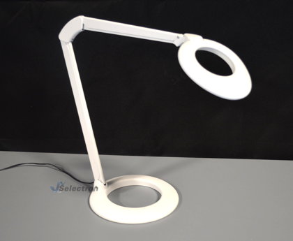 Adjustable White Office Lamp